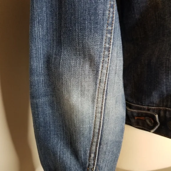 Old Navy Denim Trucker Jean Jacket XL - Picture 10 of 16